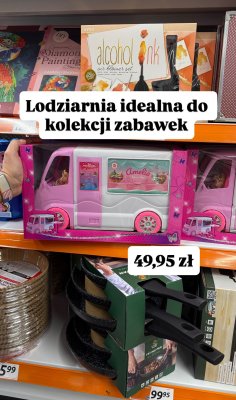 Lodziarnia zabawka dla dzieci  promocja w Action