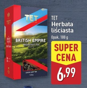 Herbata Tet british empire promocja w Aldi