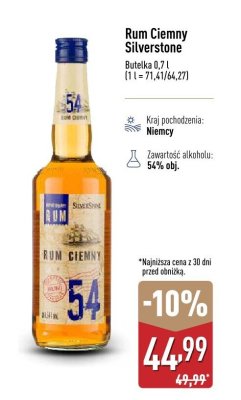 Rum promocja w Aldi
