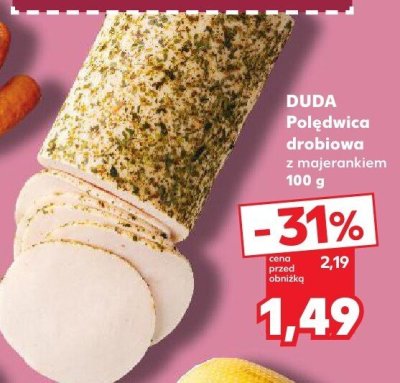 Polędwica drobiowa z majerankiem promocja w Kaufland
