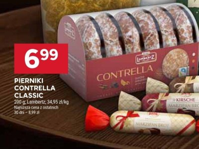 Pierniki Contrella Classic Lambertz promocja w Stokrotka