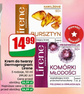 Krem do twarzy Dermoprogram Bursztyn promocja w Dino