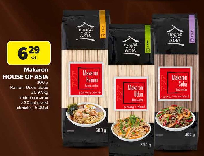 Makaron ramen House of asia promocja w Carrefour Market