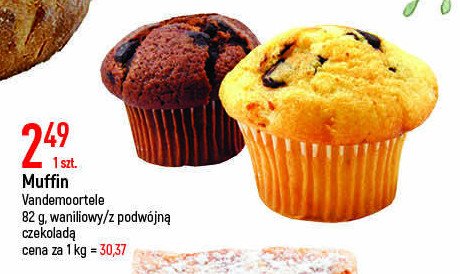 Muffin waniliowy Vandemoortele promocja