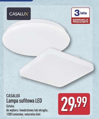 Lampa sufitowa LED promocja w Aldi