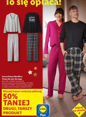 Piżama damska komplet promocja w Lidl