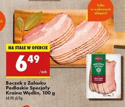 Boczek z zalasku Kraina w臋dlin podlaskie specja艂y promocja
