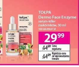 Serum enzymatyczne rozświetlające Tołpa dermo face enzyme promocja