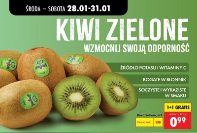 Kiwi zielone, 1 szt. promocja w Biedronka