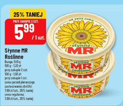 Słynne MR Roślinne promocja w POLOmarket