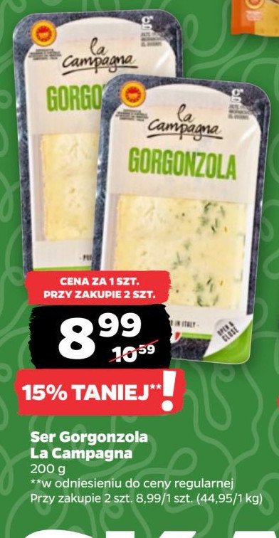 Ser gorgonzola La campagna promocja