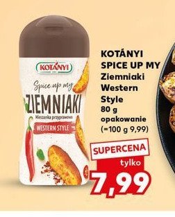 Przyprawa do ziemniak贸w western style Kotanyi promocja