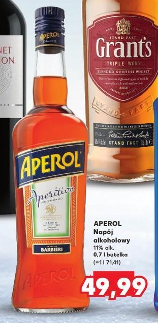 Likier Aperol aperitivo promocja w Kaufland