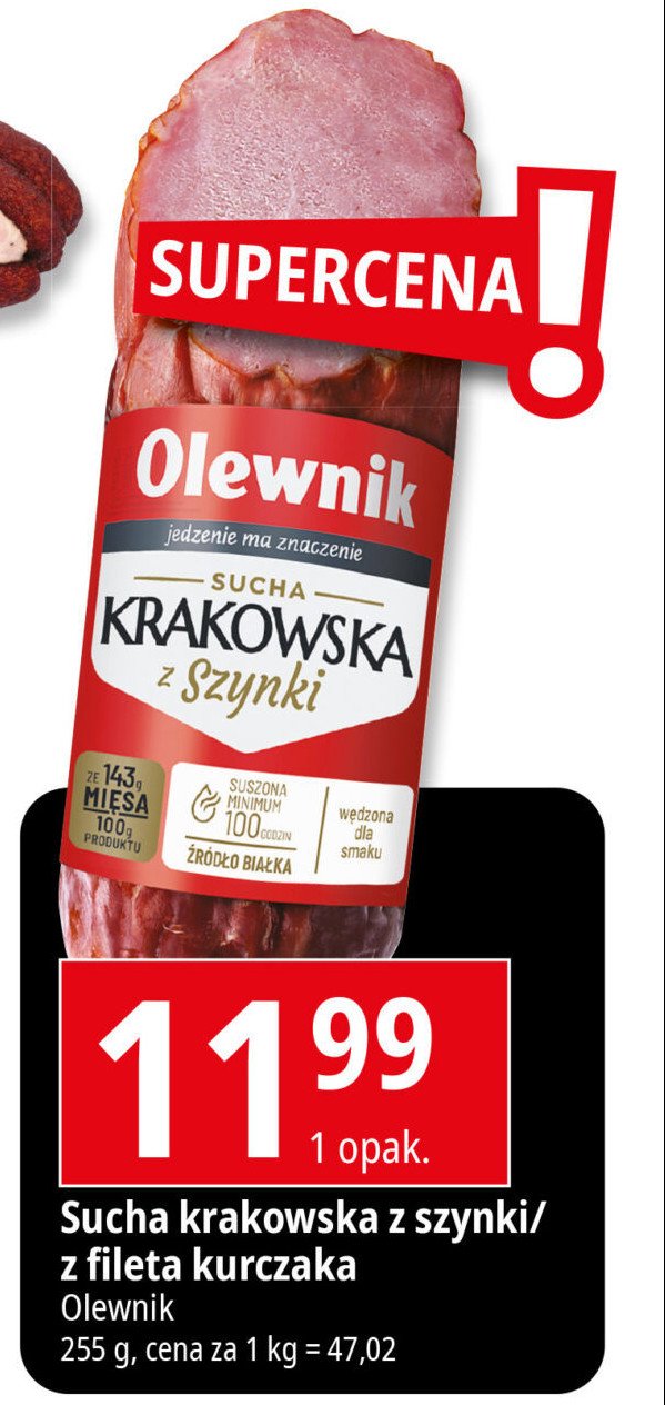 Krakowska sucha z filetem Olewnik promocja