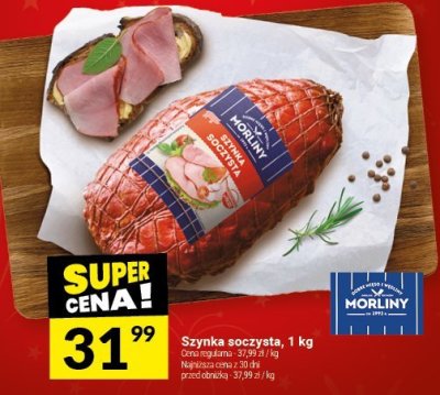 Szynka soczysta, 1 kg promocja w Twój Market