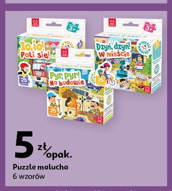 Puzzle io, io! pali się! promocja