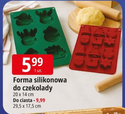 Forma silikonowa do czekolady promocja w Leclerc