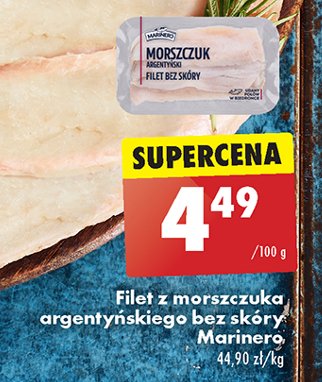 Morszczuk argentyński filet bez skóry Marinero promocja