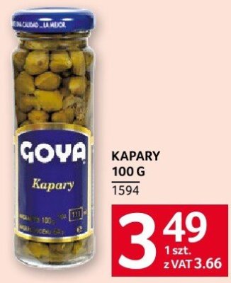 Kapary Goya 100 g promocja w Selgros