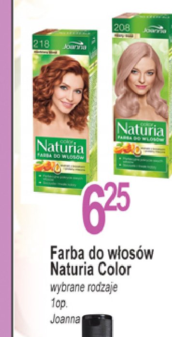Farba do włosów 218 miedziany blond Joanna naturia color promocja