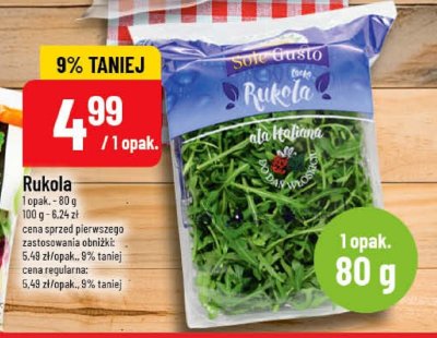 Rukola promocja w POLOmarket