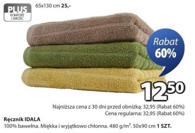 Ręcznik IDALA promocja w Jysk