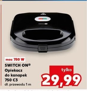 Opiekacz do kanapek 750 w Switch on promocja