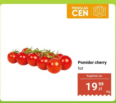 Pomidor cherry luz promocja w Dino