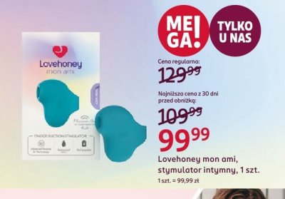 Stymulator intymny Lovehoney mon ami, 1 szt. promocja w Rossmann