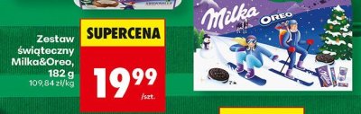 Zestaw świąteczny Milka&Oreo promocja w Biedronka