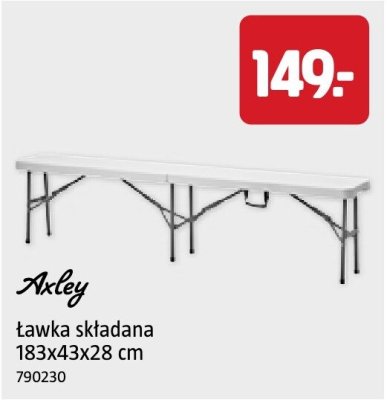 Ławka składana 183x43x28 cm promocja w Jula