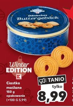 Ciastka maslane K-classic promocja