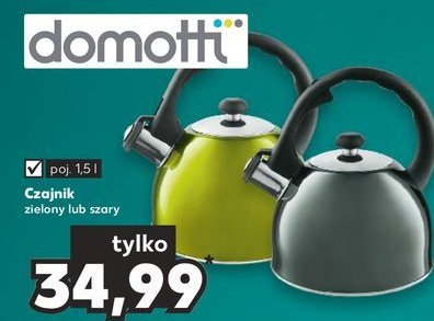 Czajnik bennet 1.5 l szary Domotti promocja