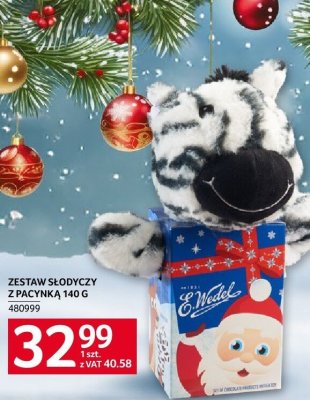 Zestaw słodyczy z pacynką E.Wedel 140 g promocja w Selgros
