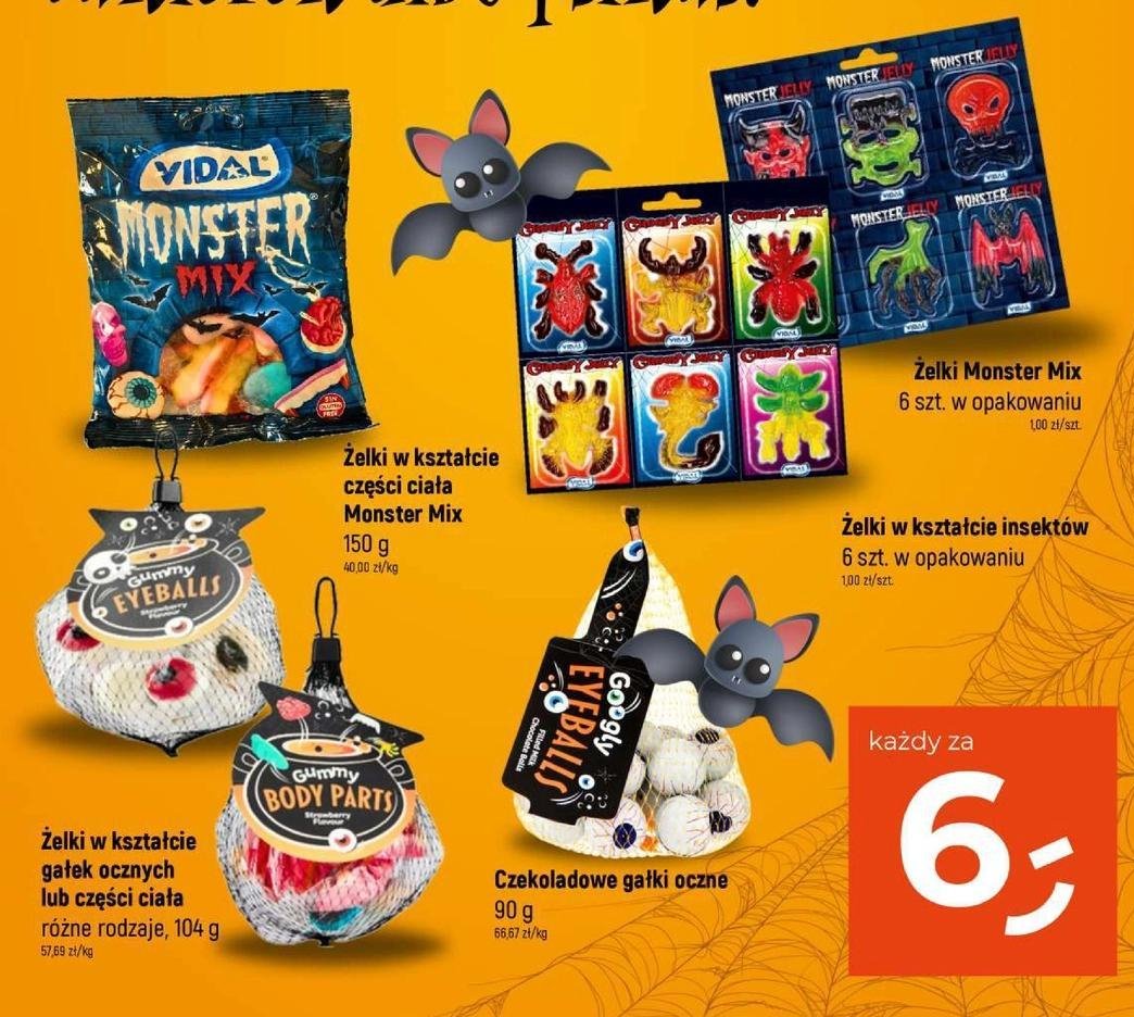 Żelki monster mix Vidal promocja