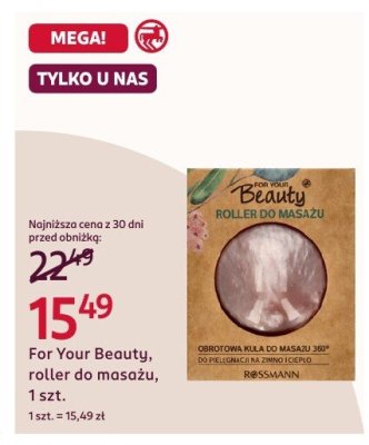 Roller do masażu, 1 szt. promocja w Rossmann