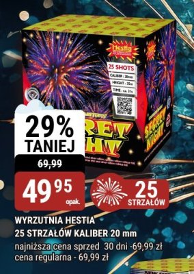 Wyrzutnia Hestia 25 strzałów kaliber 20 mm promocja w bi1