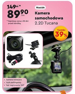 Kamera samochodowa tucana 2.2d fhd Tracer promocja
