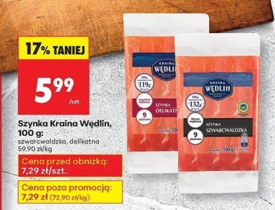 Szynka delikatna promocja w Biedronka