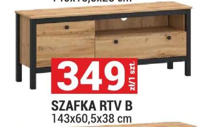 Szafka RTV SZAFKA RTV B PALMER promocja w Merkury Market