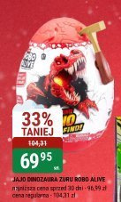 Jajko dinozaura Sonu Robo Alive promocja w bi1