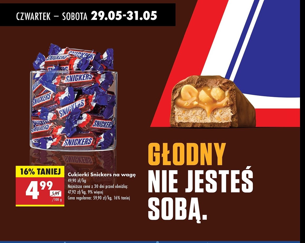 Cukierki Snickers promocja