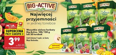 Herbata z pigw膮 i granatem Big-active herbata zielona promocja
