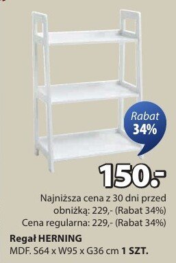 Regał HERNING promocja w Jysk