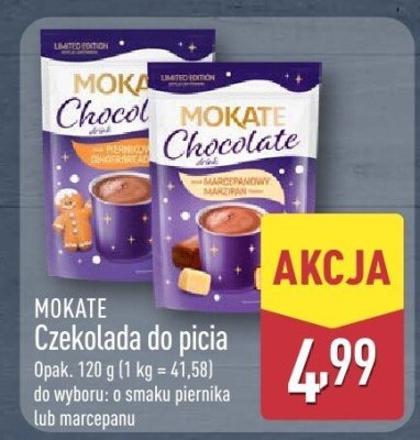 Czekolada do picia MOKATE promocja w Aldi