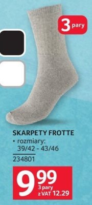 Skarpety Frotte promocja w Selgros
