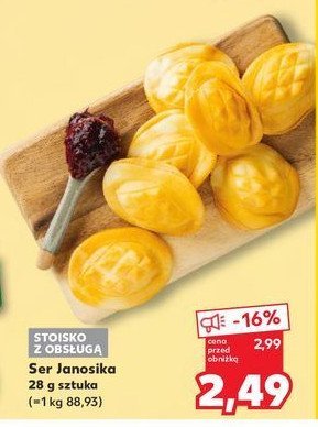 Ser janosika wędzony promocja w Kaufland