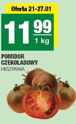 Pomidor czekoladowy Hiszpania promocja w SPAR