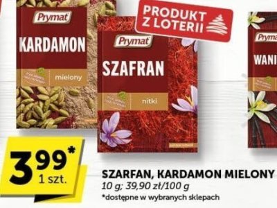 Szafran Prymat mielony promocja w Groszek