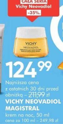 Krem VICHY NEOVADIOL MAGISTRAL promocja w Super-Pharm